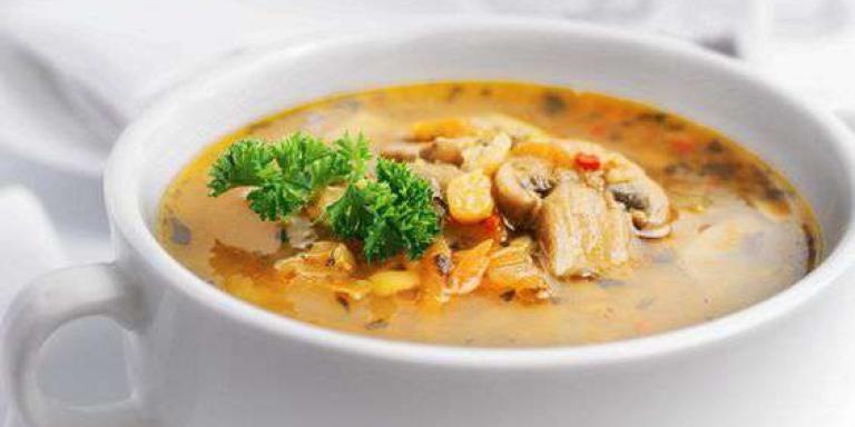 Гороховый суп с грибами - рецепт приготовления с фото от Maggi.ru