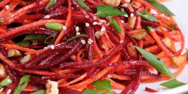 Салат из моркови и свеклы - рецепт приготовления с фото от Maggi.ru