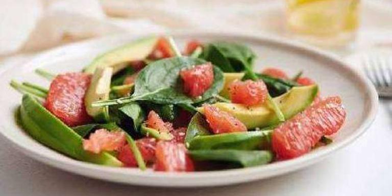 Салат и грейпфрута и авокадо - рецепт приготовления с фото от Maggi.ru