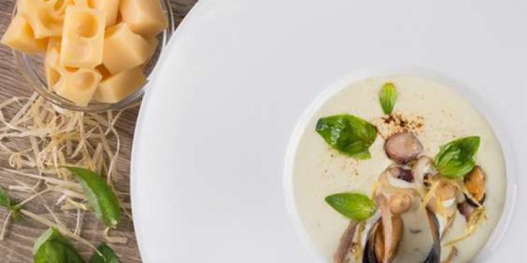 Сырный суп с мидиями - рецепт приготовления с фото от Maggi.ru