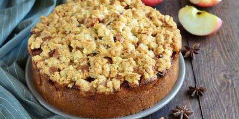 Овсяный пирог с яблоками - рецепт приготовления с фото от Maggi.ru