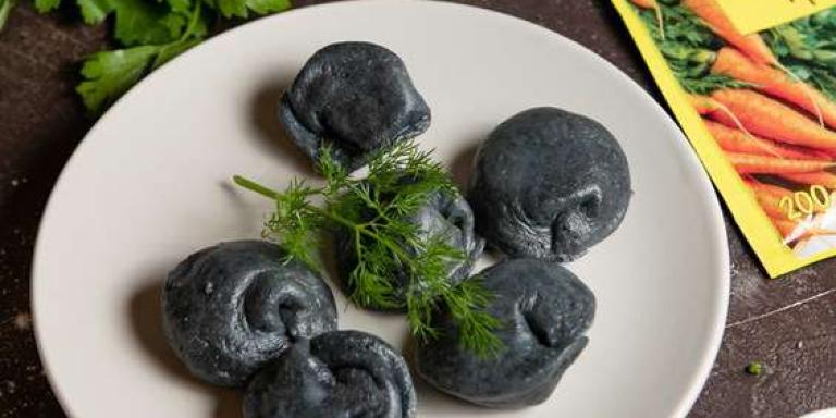Пельмени черные — рецепт от Maggi.ru с фотографиями