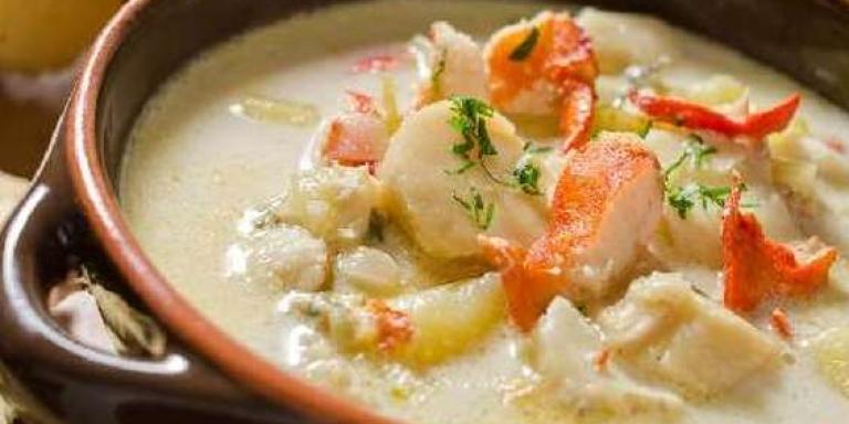 Суп чаудер с морепродуктами – быстрый рецепт с фото от Maggi