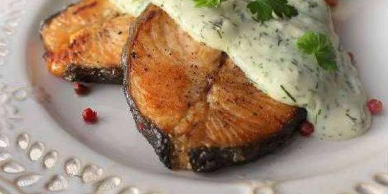 Рыбные стейки с пикантным соусом - рецепт приготовления с фото от Maggi.ru