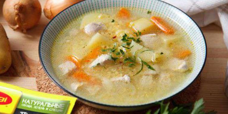 Полевой суп с курицей - рецепт приготовления с фото от Maggi.ru