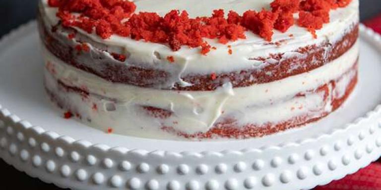 Торт красный бархат с ванильным кремом — рецепт с фото от Maggi.ru