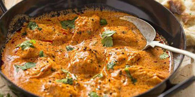 Тушеная курица на сковороде по-пакистански — рецепт с фото | maggi.ru
