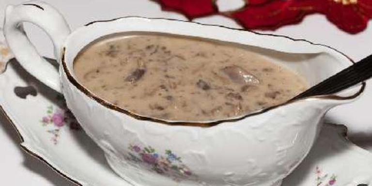 Соус с грибами и творожным сыром - пошаговый рецепт с фото от Maggi