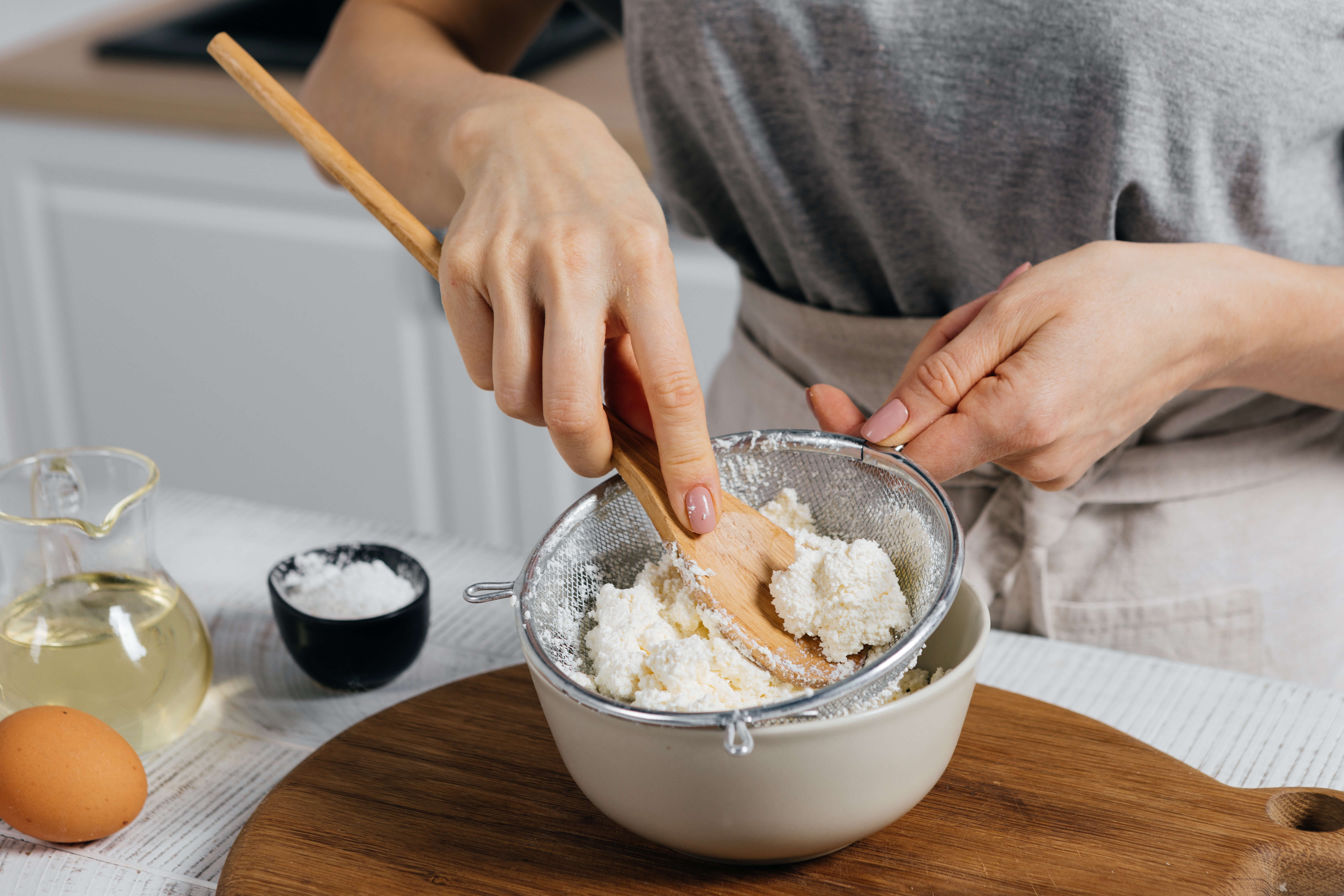 Безглютеновые сырники без муки на кукурузном крахмале