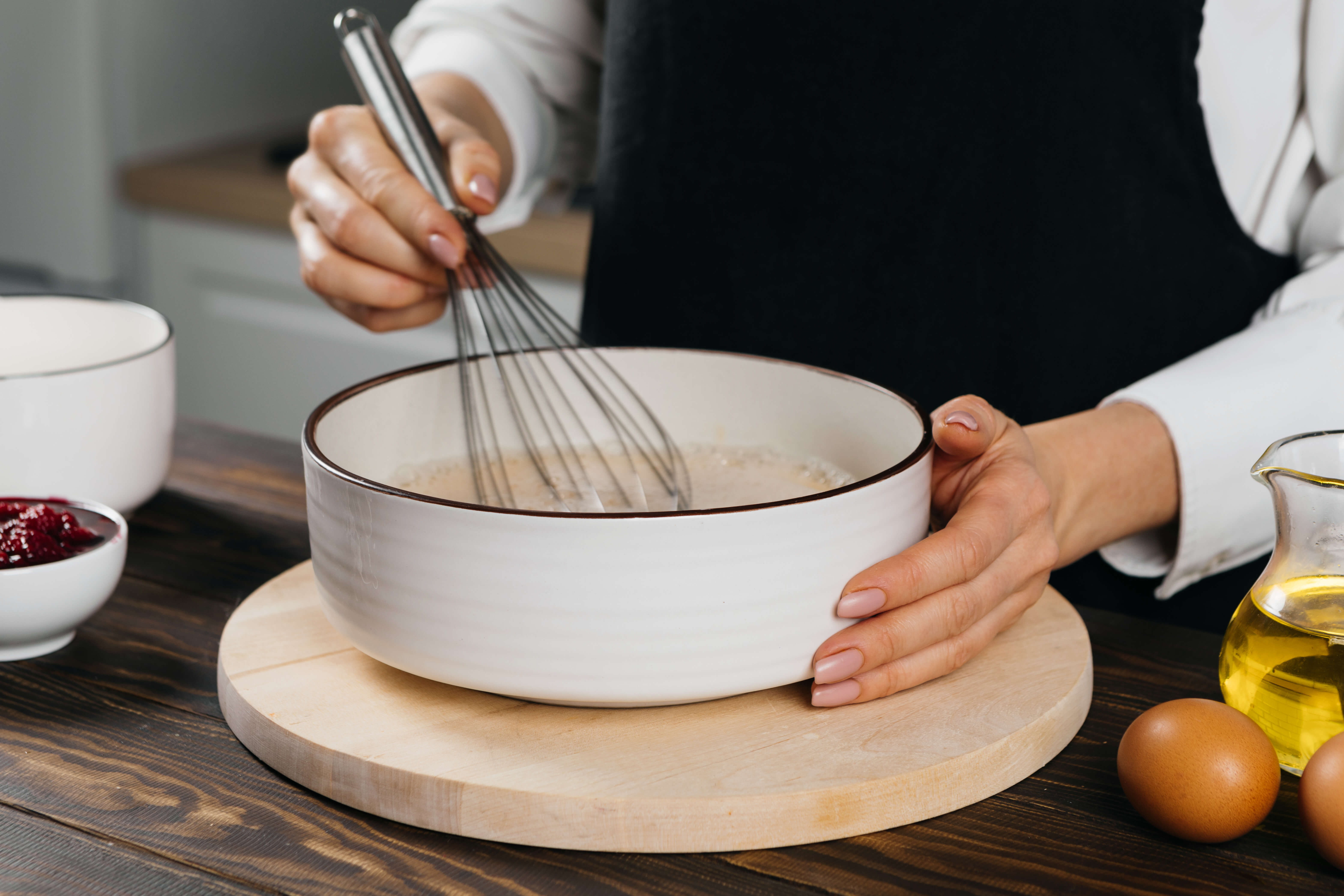 Очень тонкие блины на воде и пшеничной муке - рецепт приготовления с фото  от Maggi.ru