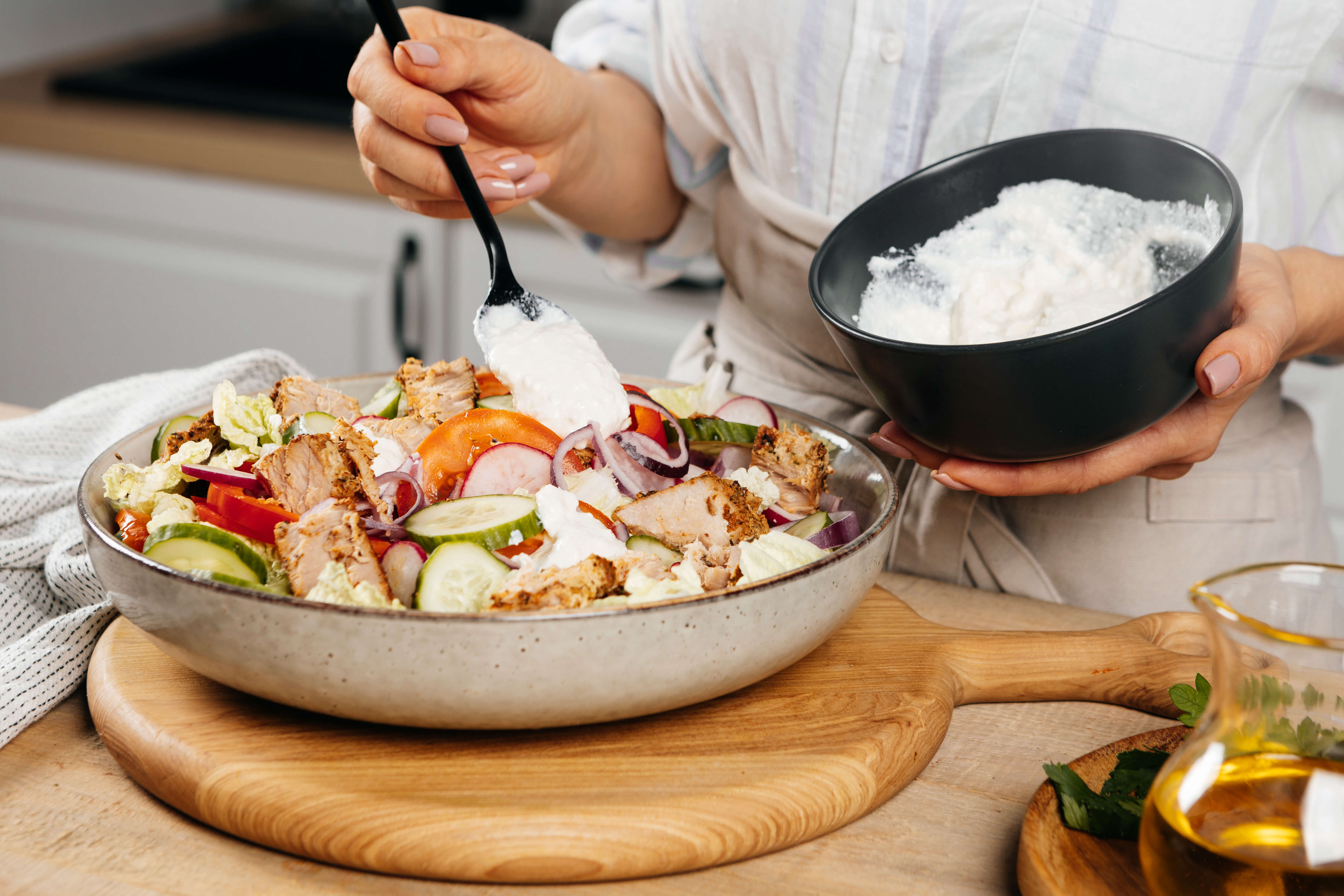 Салат с тунцом и пекинской капустой - рецепт приготовления с фото от  Maggi.ru