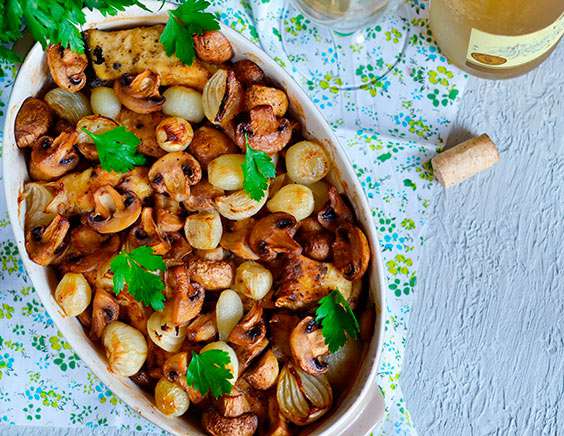 Радужная форель в грибном соусе рецепт – Европейская кухня: Основные блюда. «Еда»