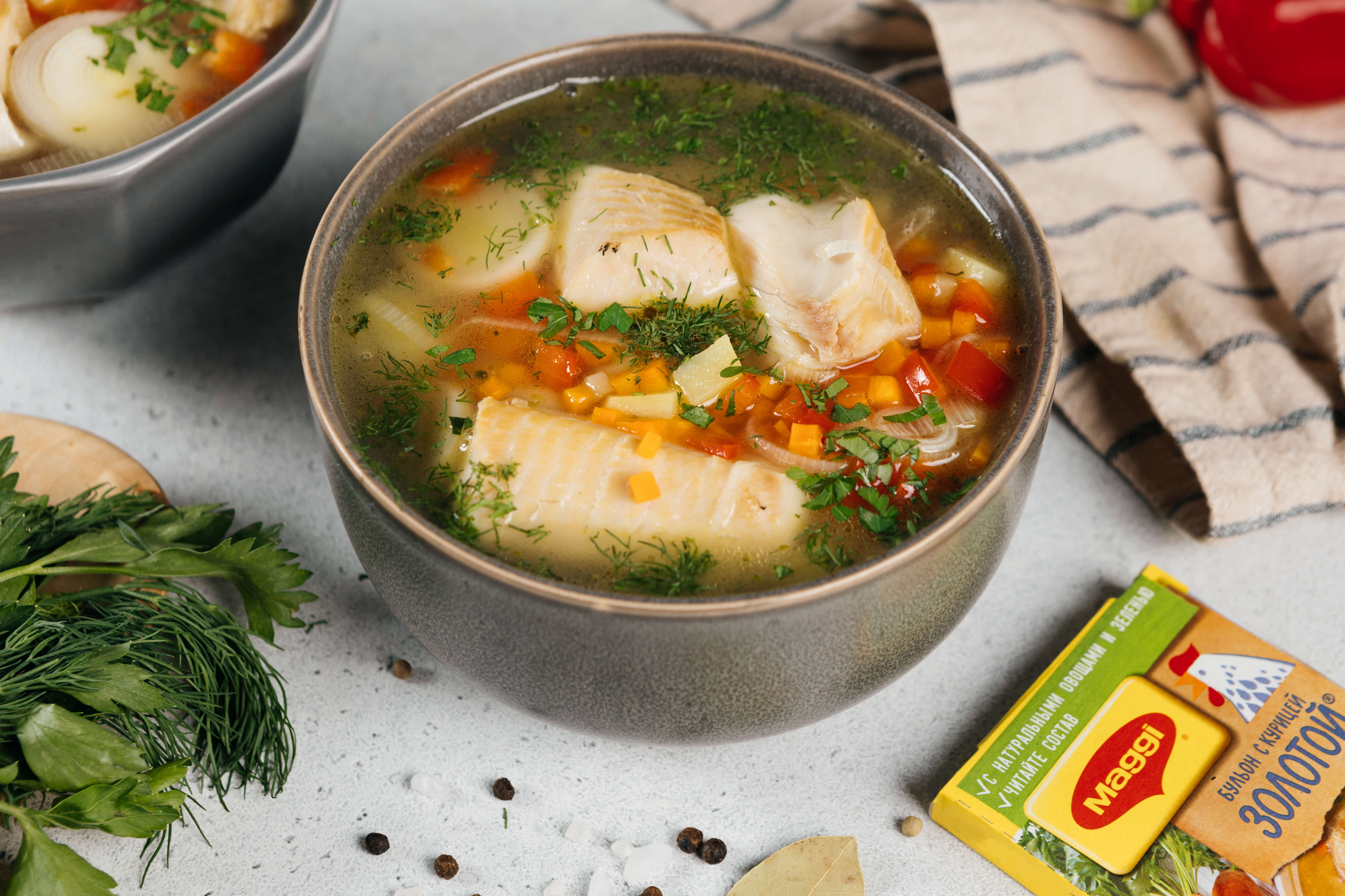 Уха из щуки наваристая - рецепт приготовления с фото от Maggi.ru