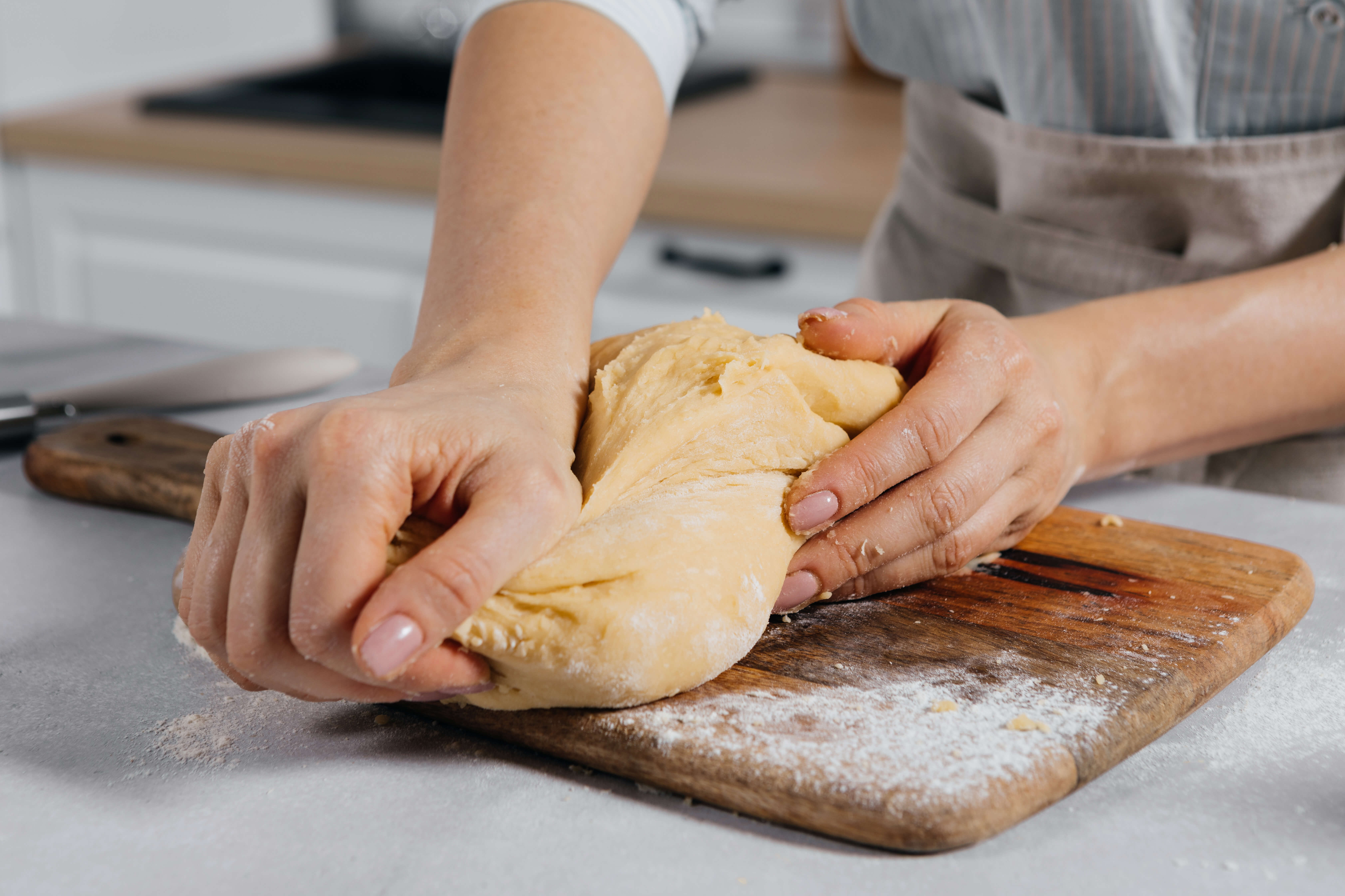 Пасхальный кулич на живых дрожжах без сливочного масла