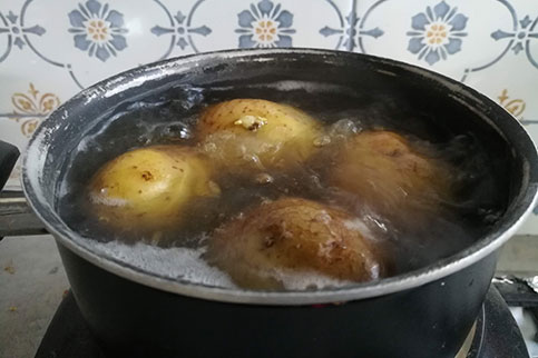 Галушки из тертого картофеля по-домашнему