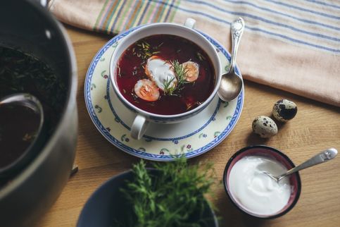 Свекольник с курицей, пошаговый рецепт с фото на ккал