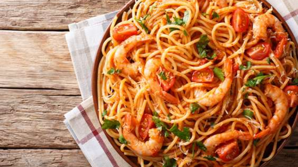 Итальянская паста с морепродуктами - рецепт приготовления с фото от Maggi.ru