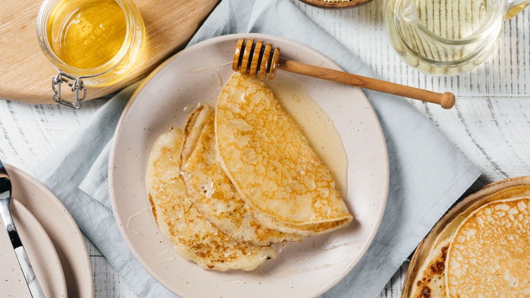 Постные пшенные блины на воде и дрожжах - рецепт приготовления с фото от Maggi.ru