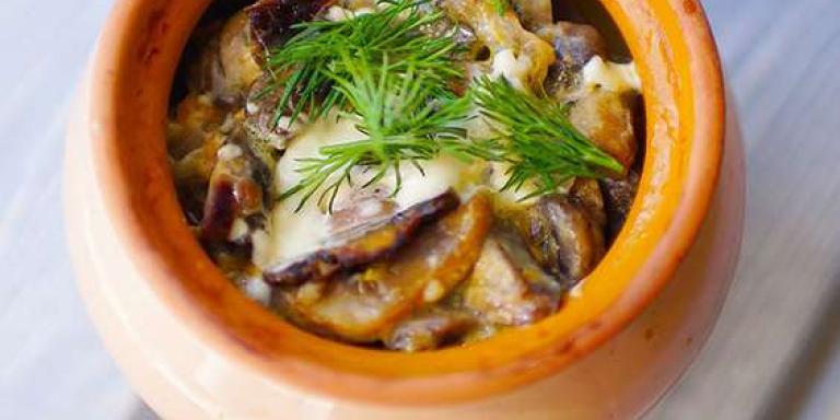 Постнoе грибное жаркое  с картошкой - рецепт приготовления с фото от Maggi.ru