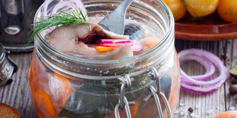Маринованный толстолобик с луком и морковью - рецепт с фото от Магги