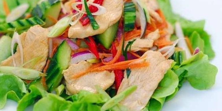 Тайский куриный салат — рецепт с фото от Maggi.ru