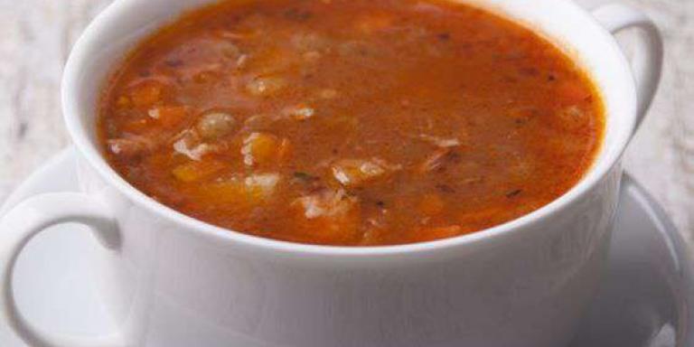Как сварить простой и вкусный суп из красной чечевицы — рецепт | maggi.ru