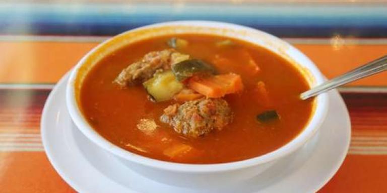 Томатный суп с мясными клецками - рецепт приготовления с фото от Maggi.ru