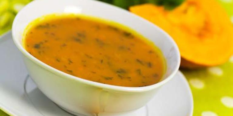 Суп из тыквы с маком и зеленью - рецепт приготовления с фото от Maggi.ru