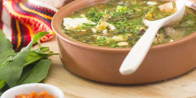 Суп из щавеля с колбасками - рецепт приготовления с фото от Maggi.ru