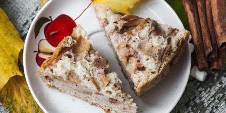 Маковый пирог с яблоками - рецепт приготовления с фото от Maggi.ru